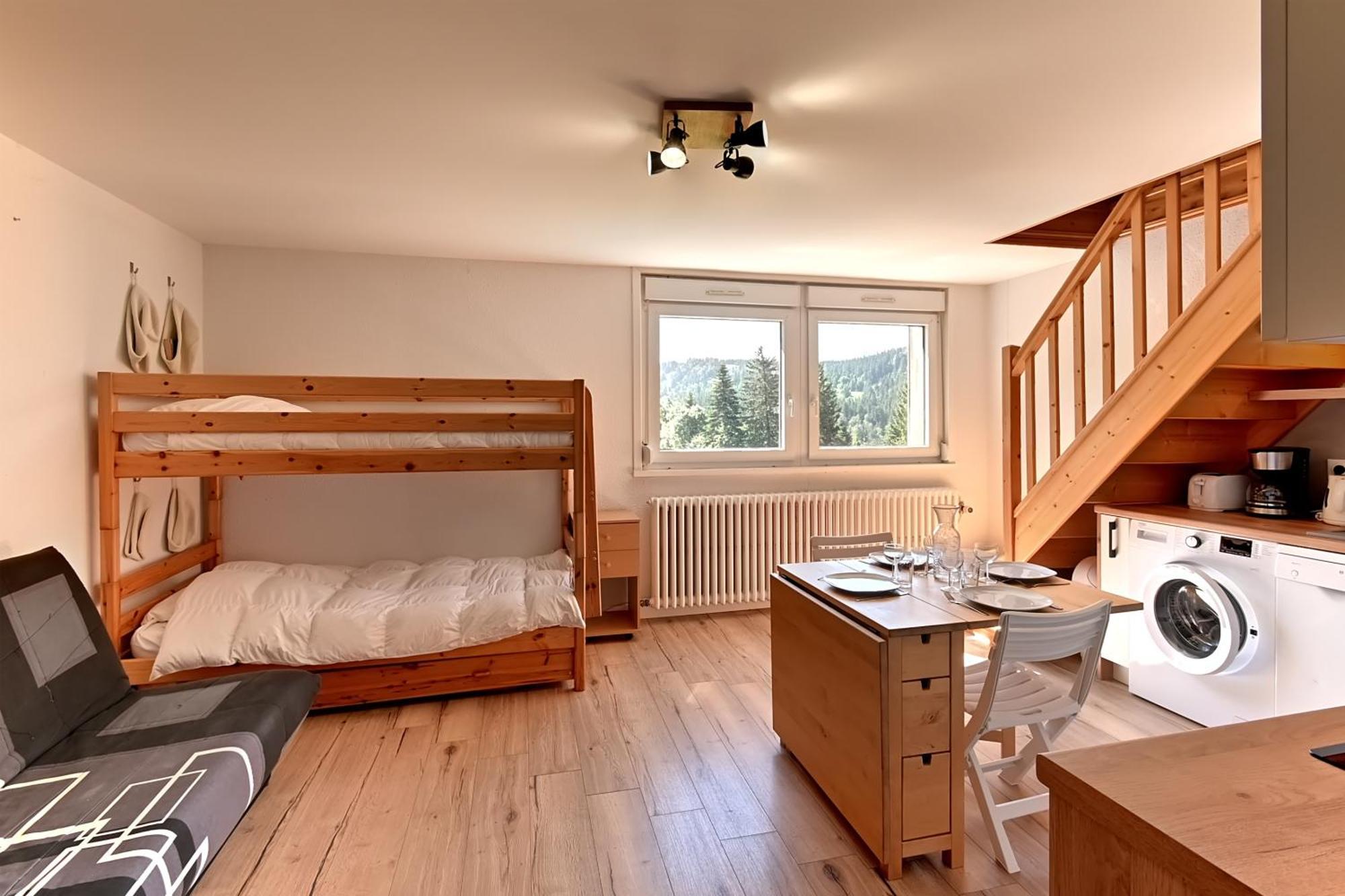 Appartamento Le Nid Des Vosges - Appt Vue Montagne Gérardmer Esterno foto