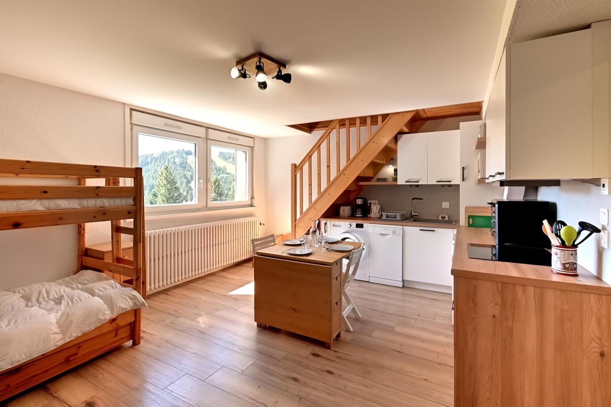 Appartamento Le Nid Des Vosges - Appt Vue Montagne Gérardmer Esterno foto